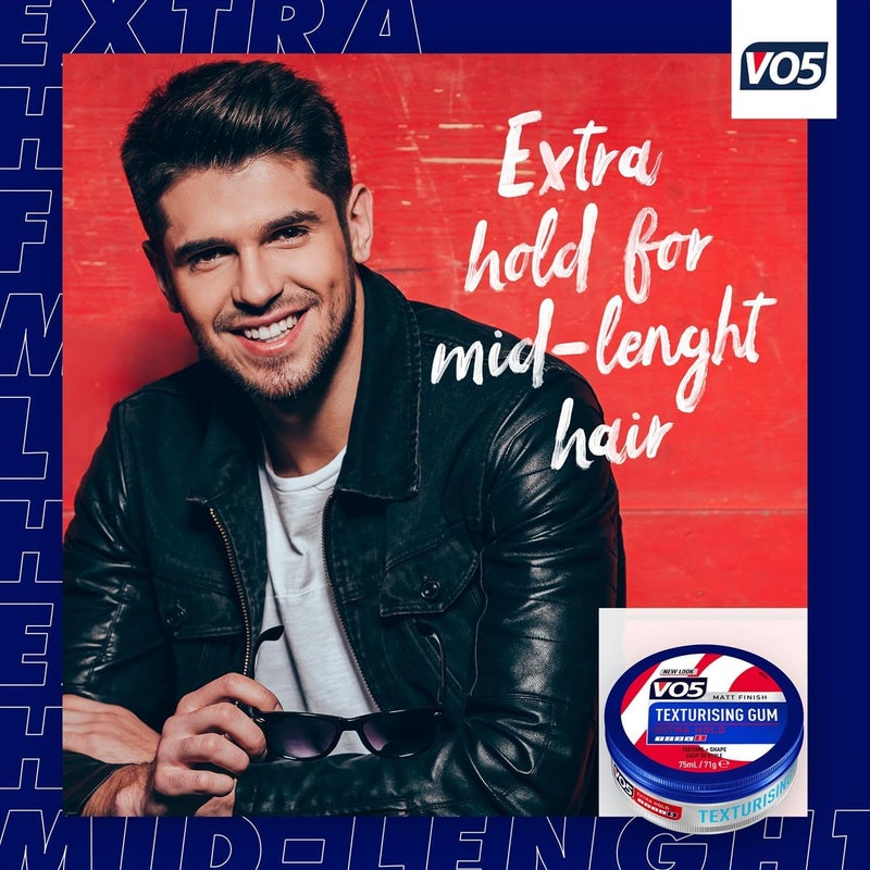 VO5 Extreme Style Texturising Gum 75ml - Image 3